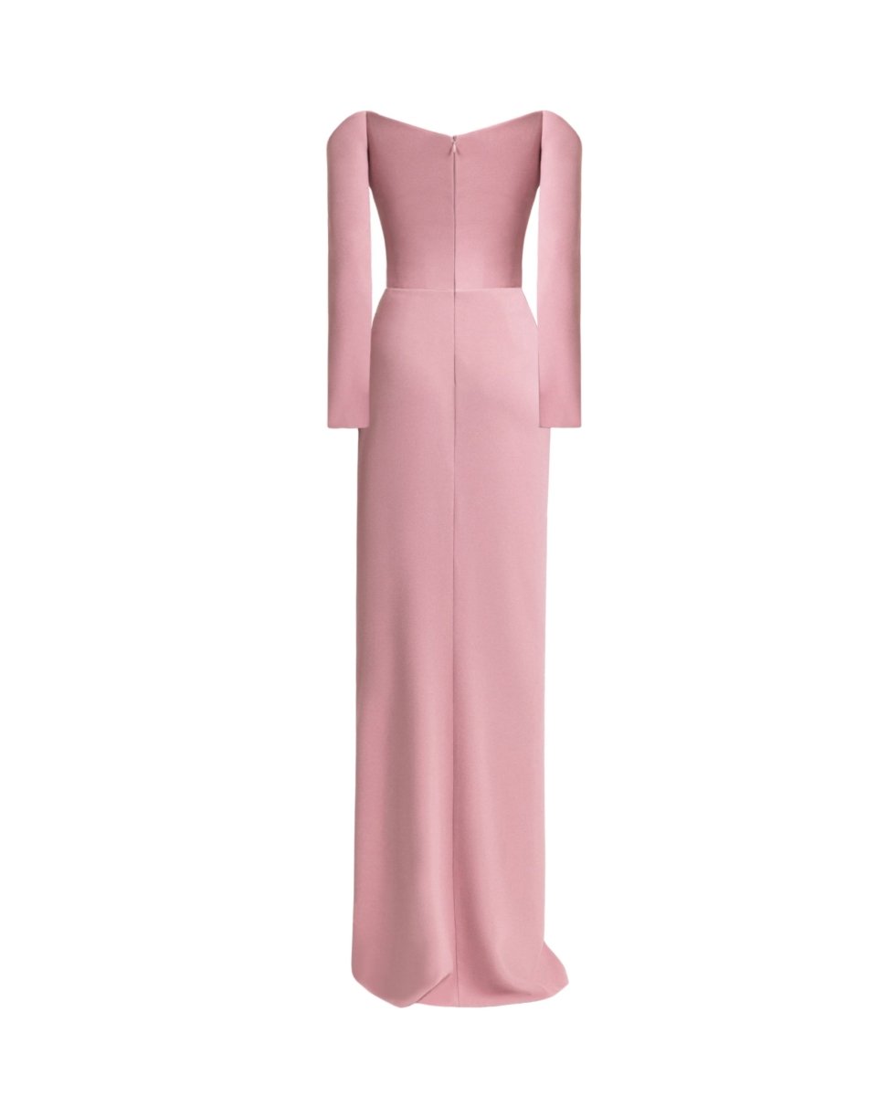 Off - Shoulders Draped Dress - Gemy Maalouf