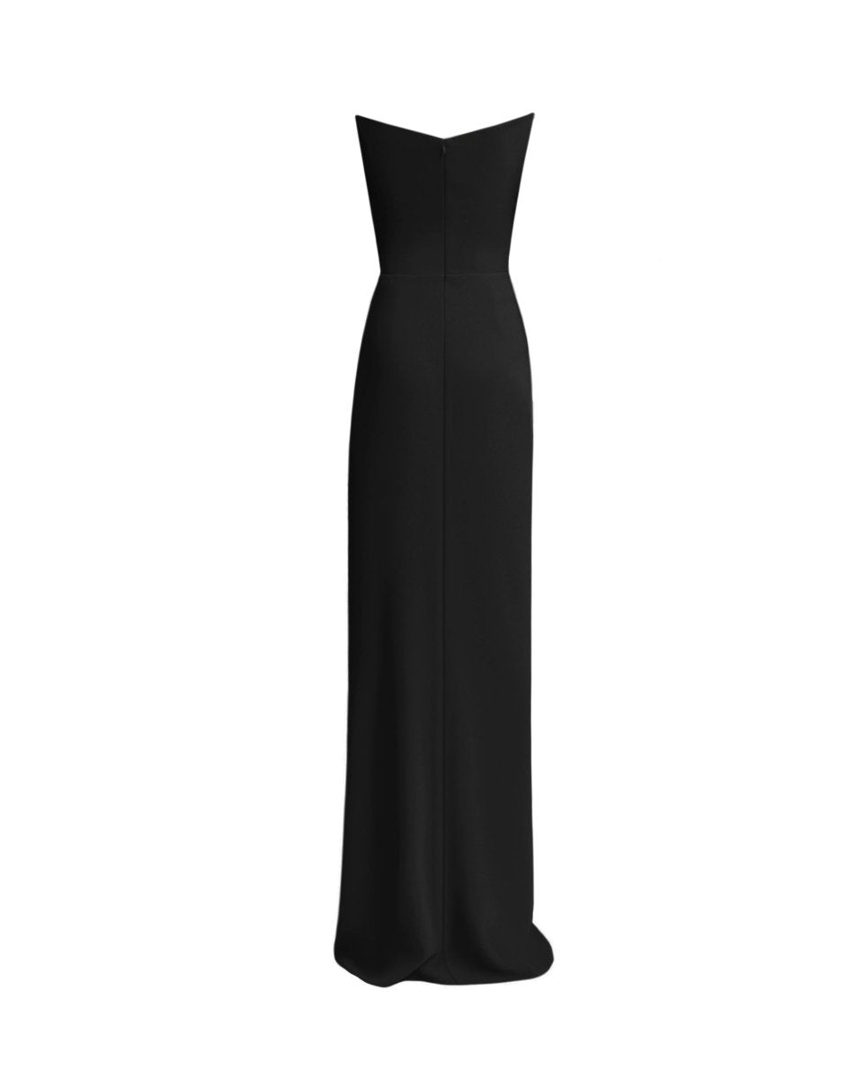 Strapless Draped Dress - Gemy Maalouf