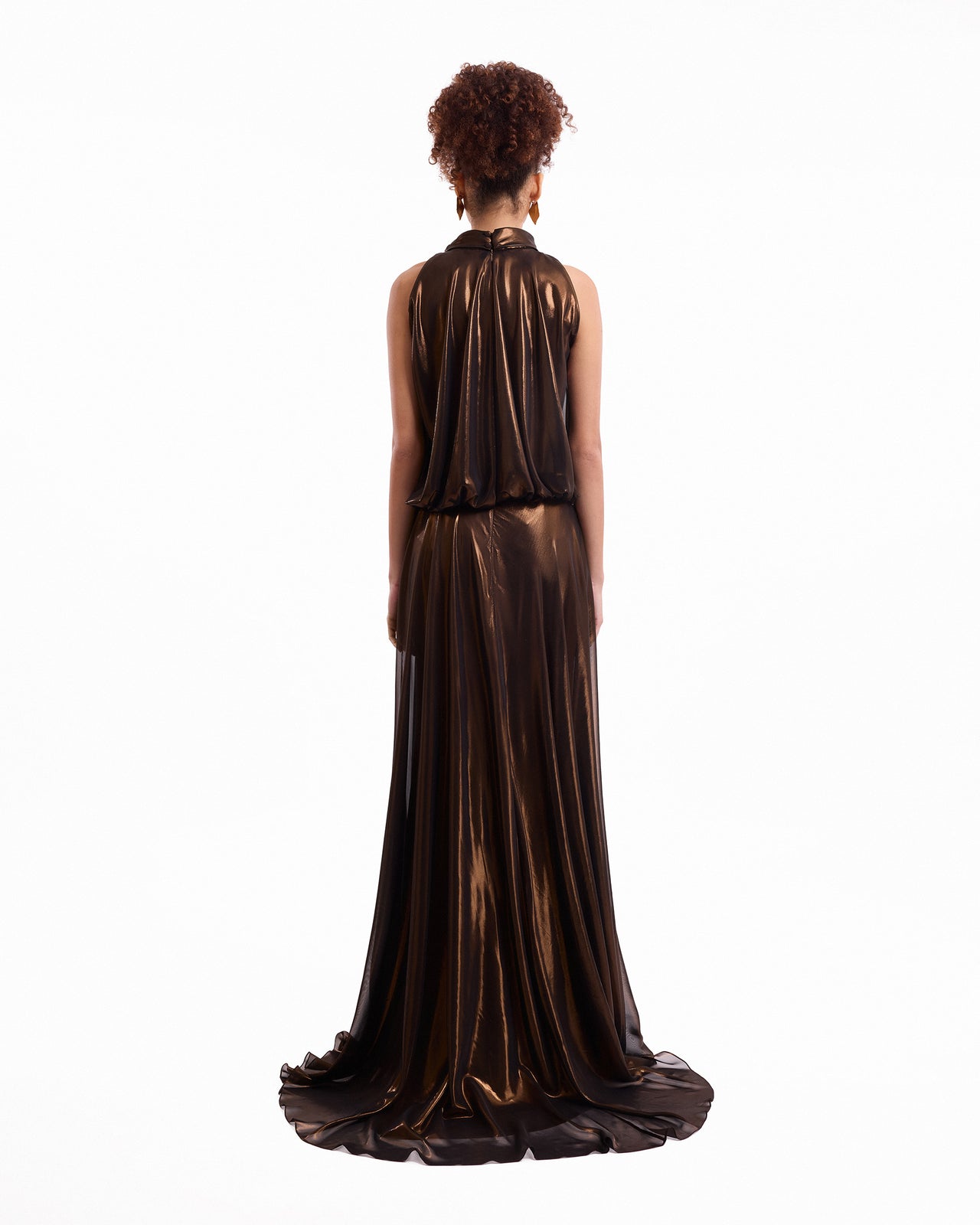 Halter Scarf Dress