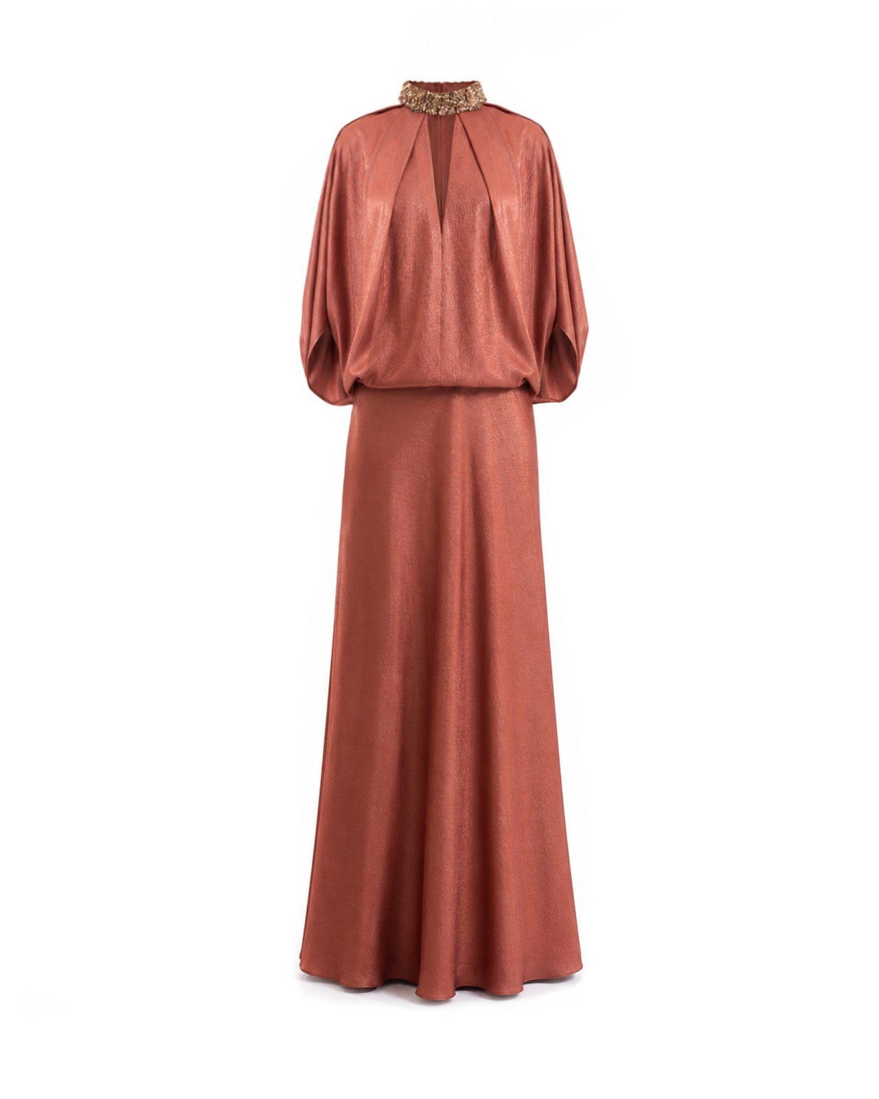 Keyhole Batwing Dress
