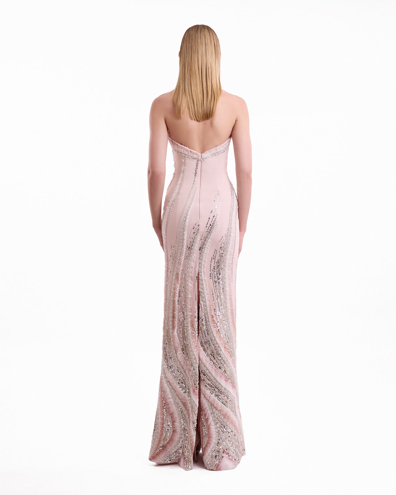 Abstract Beaded Dress