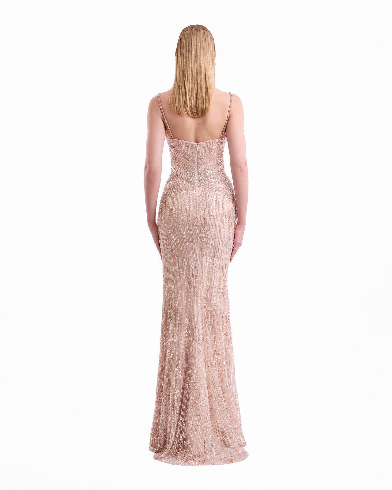 Criss-Cross Beaded Dress