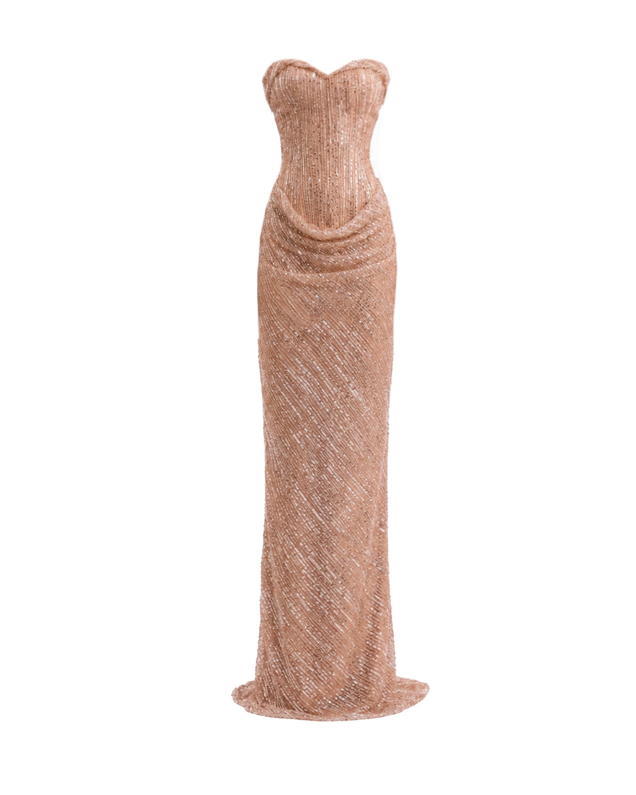 Beaded Sweetheart Dress