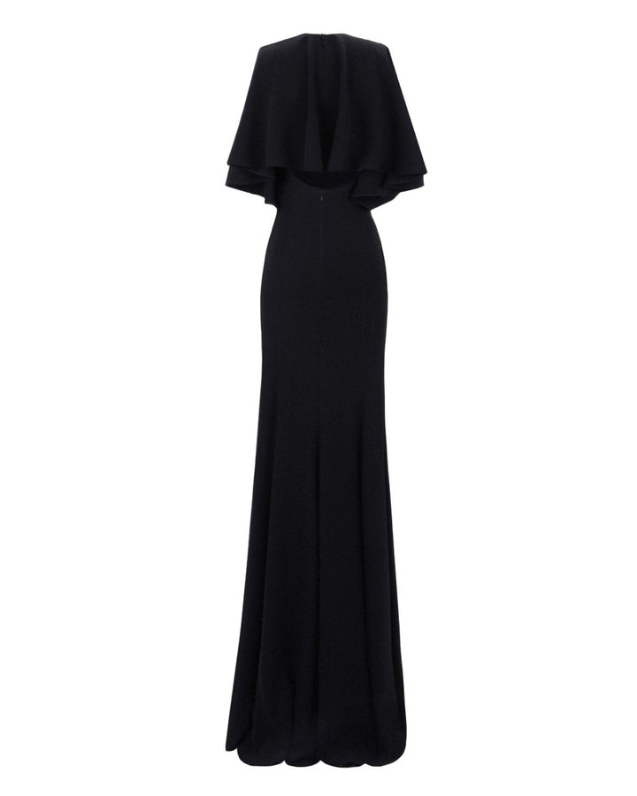 Dress With Cape - Like Sleeves - Gemy Maalouf