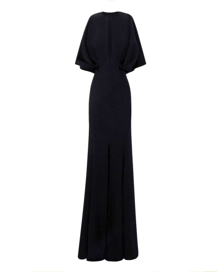 Dress With Cape - Like Sleeves - Gemy Maalouf