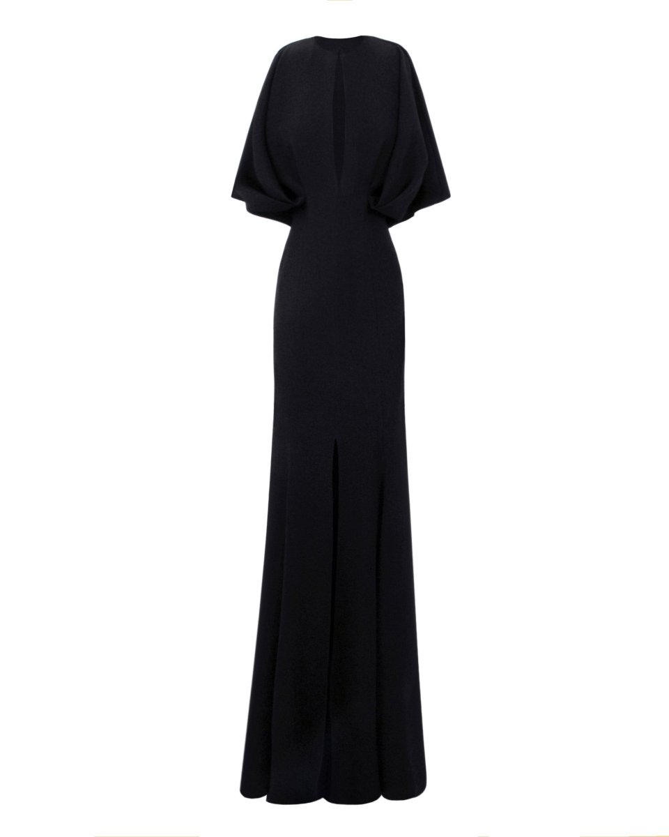 Dress With Cape - Like Sleeves - Gemy Maalouf