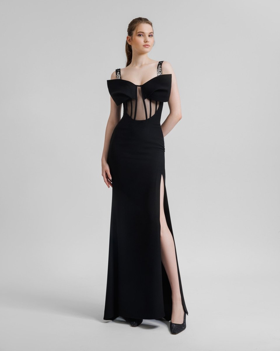 See - Through Corset Dress - Gemy Maalouf