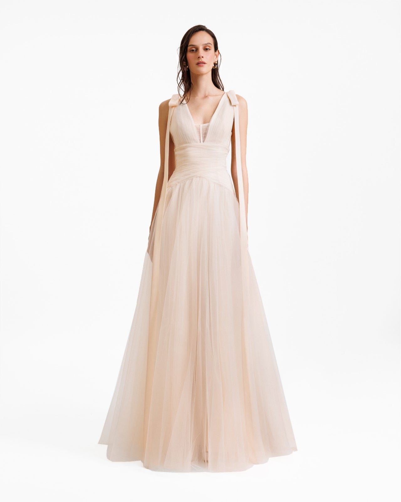 bright blue bridesmaid dresses Gemy Maalouf | Evening Dresses