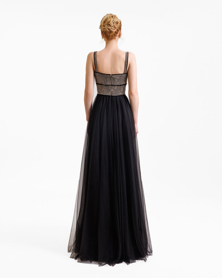 Embellished Top Bow-Like Dress