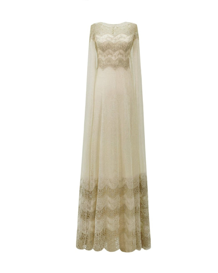 Cape - Like Lace Dress - Gemy Maalouf