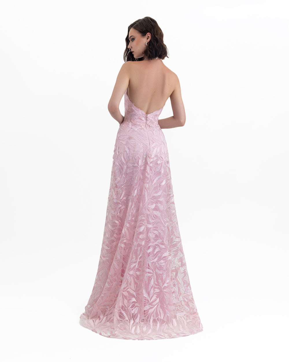 Long Dress With detachable Cape