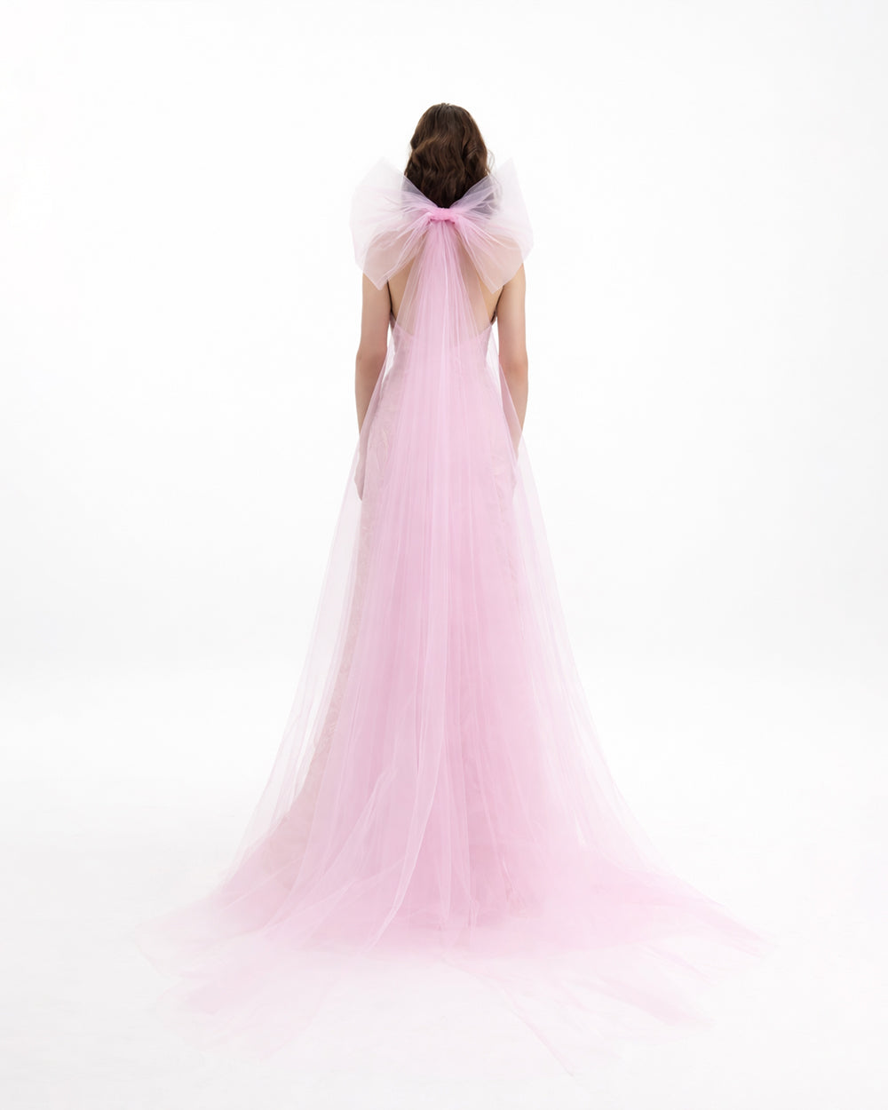 Long Dress With detachable Cape