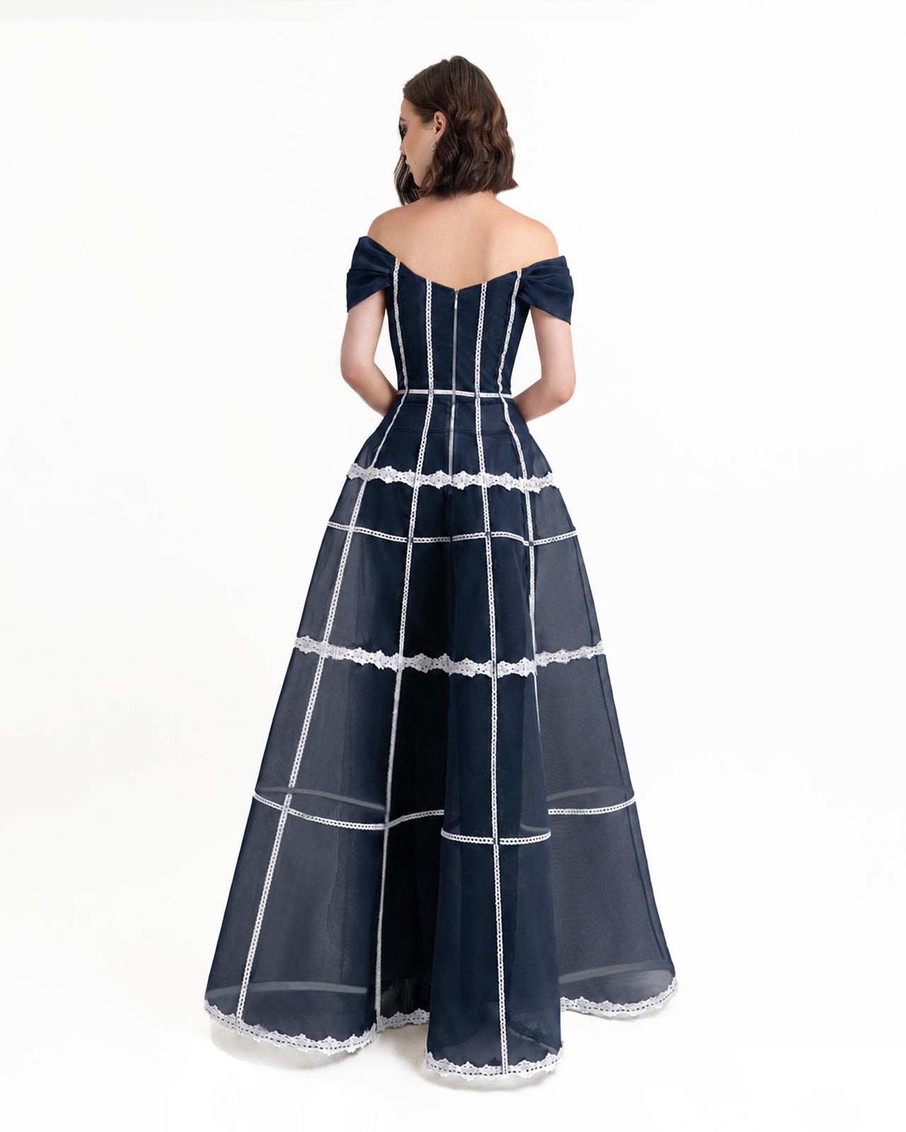 Mesh Long Dress