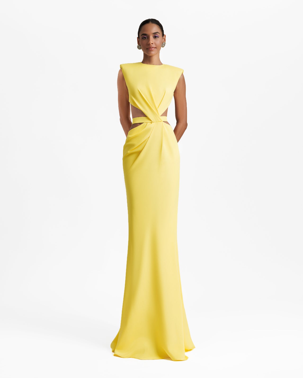 Long Dress With Cut-Outs Long Dress With Cut-Outs