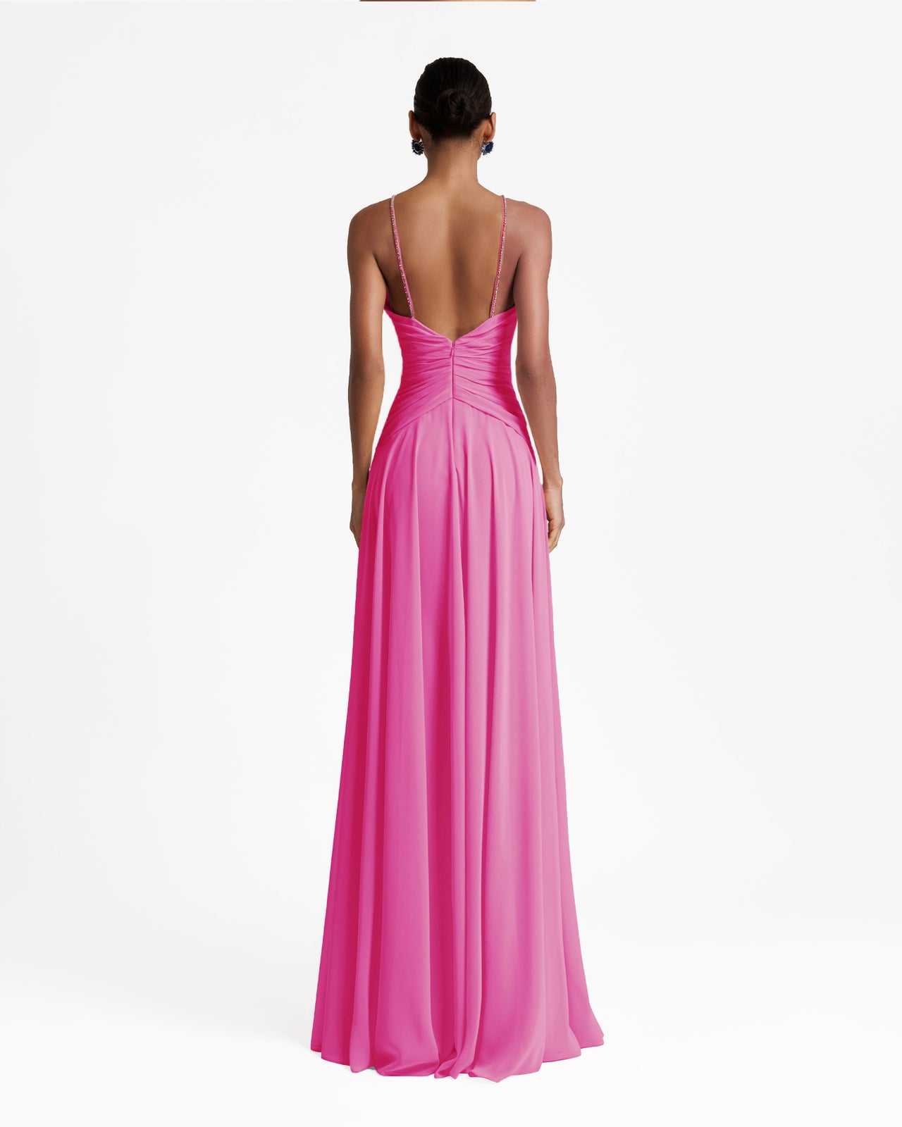 Gemy Maalouf | Evening Dresses | Long Dress With Drapings On The Waist Gemy Maalouf | Evening Dresses | Long Dress With Drapings On The Waist