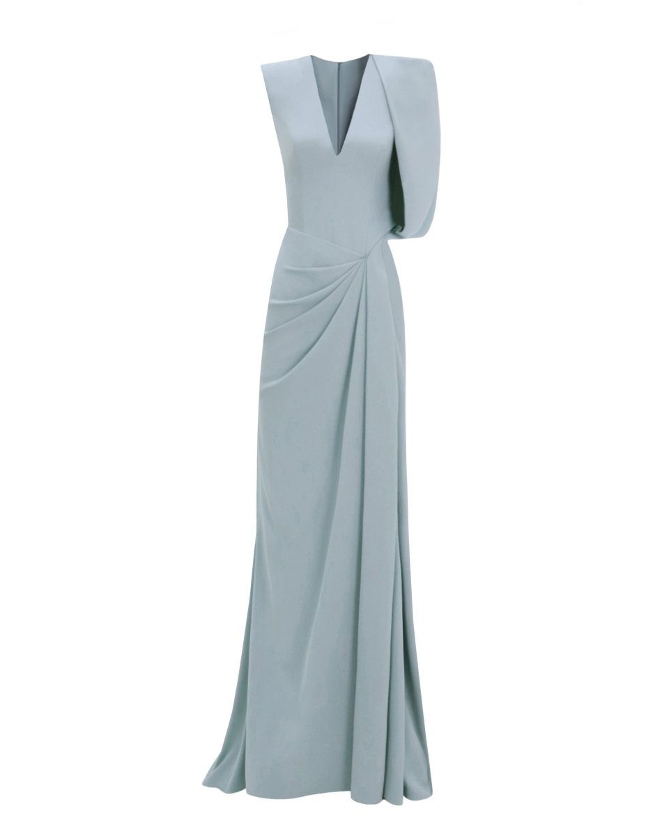 Gemy Maalouf | Evening Dresses | Long Dress With Bolero-Like
