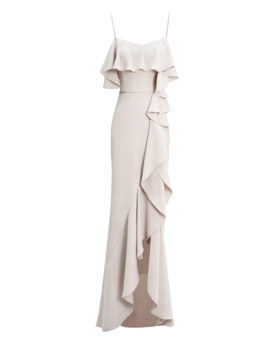 Long Dress With Ruffles - Gemy Maalouf