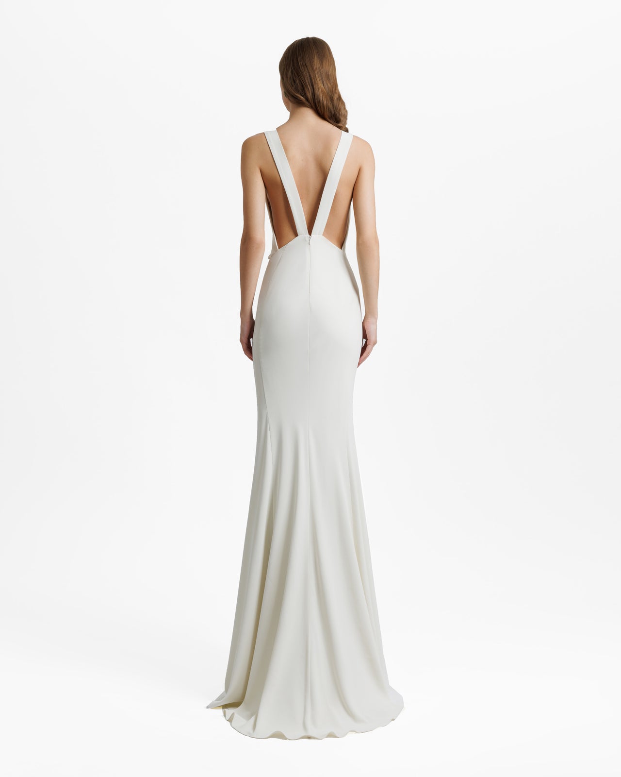 Gemy Maalouf | Evening Dresses | Slim-Cut Cream Dress Gemy Maalouf | Evening Dresses | Slim-Cut Cream Dress