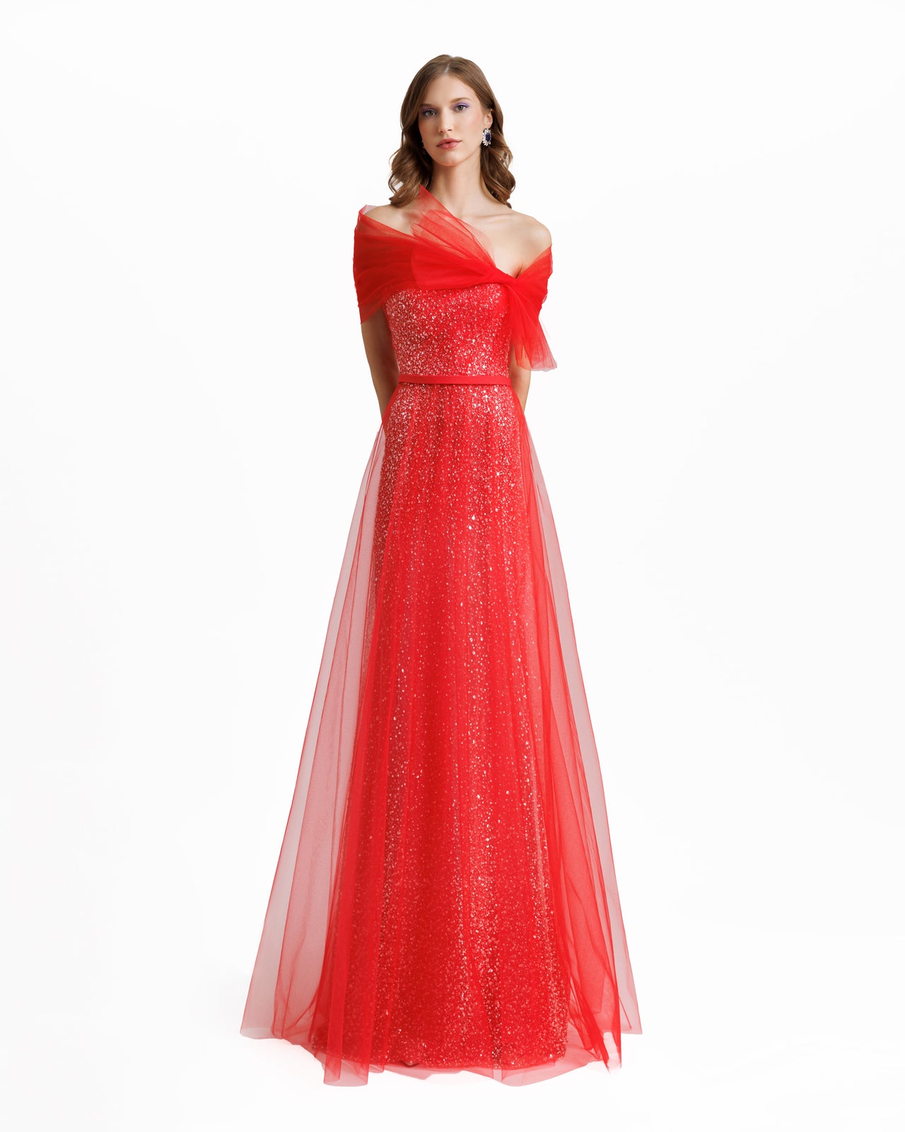 Dress With Bow Design