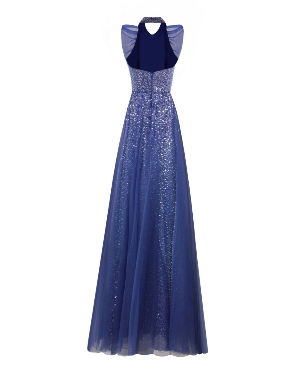 Gemy Maalouf | Evening Dresses | Bow Halter-Neckline Dress Gemy Maalouf | Evening Dresses | Bow Halter-Neckline Dress