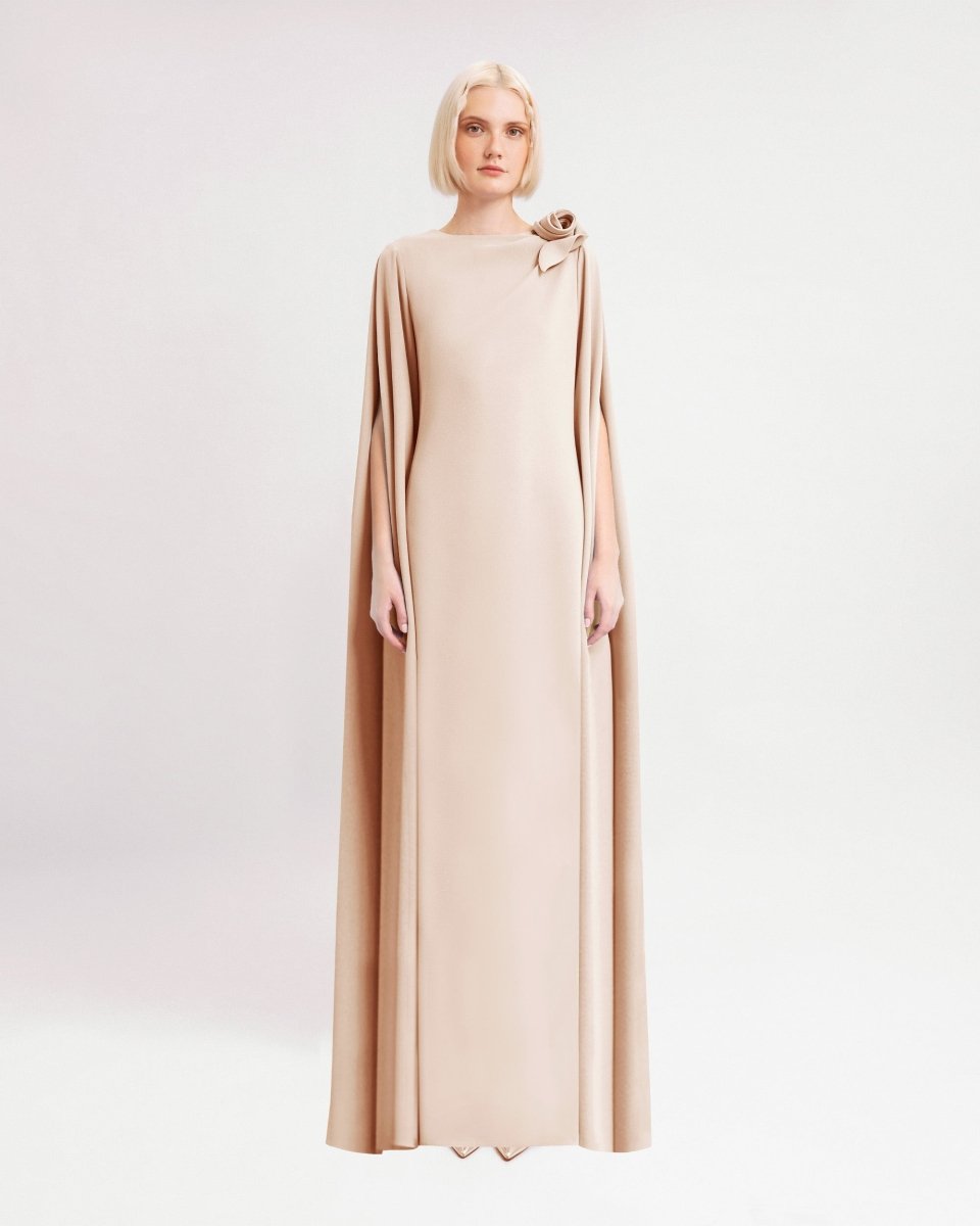 Long Loose-Cut Dress