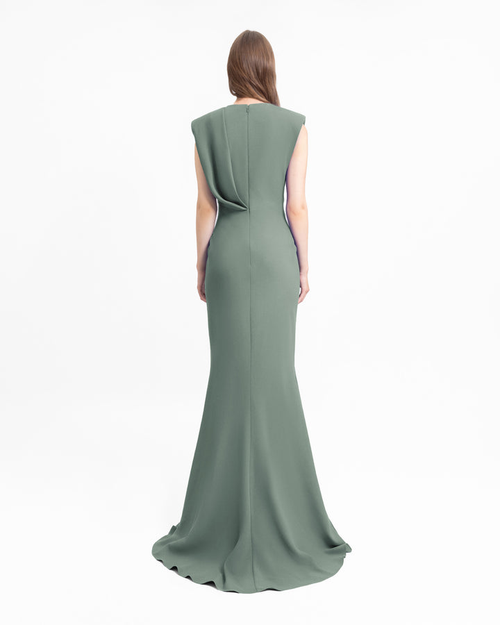 Asymmetrical Waistline Dress