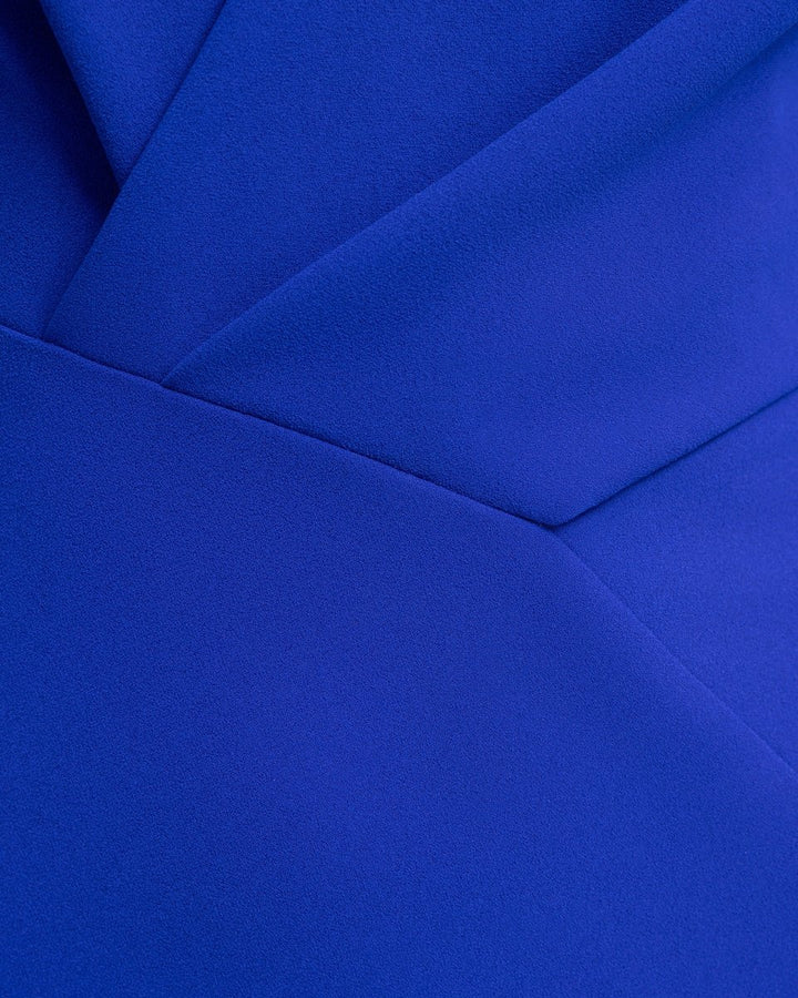 Asymmetrical Waistline Dress - Gemy Maalouf