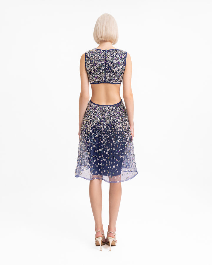 Side and Back Cut-Out Dress