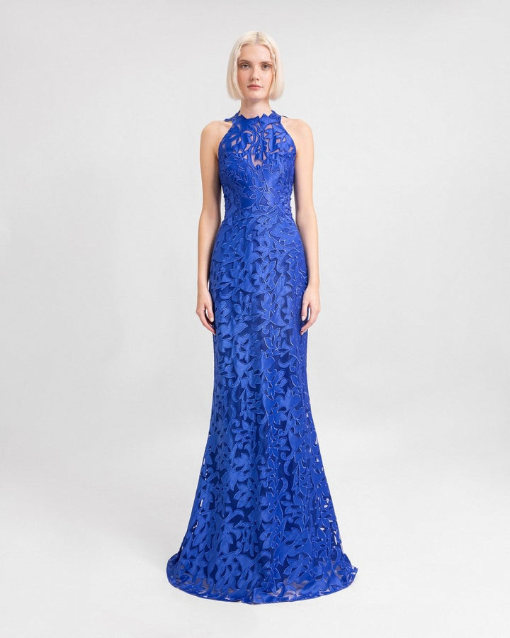 Halter - Neckline Dress - Gemy Maalouf