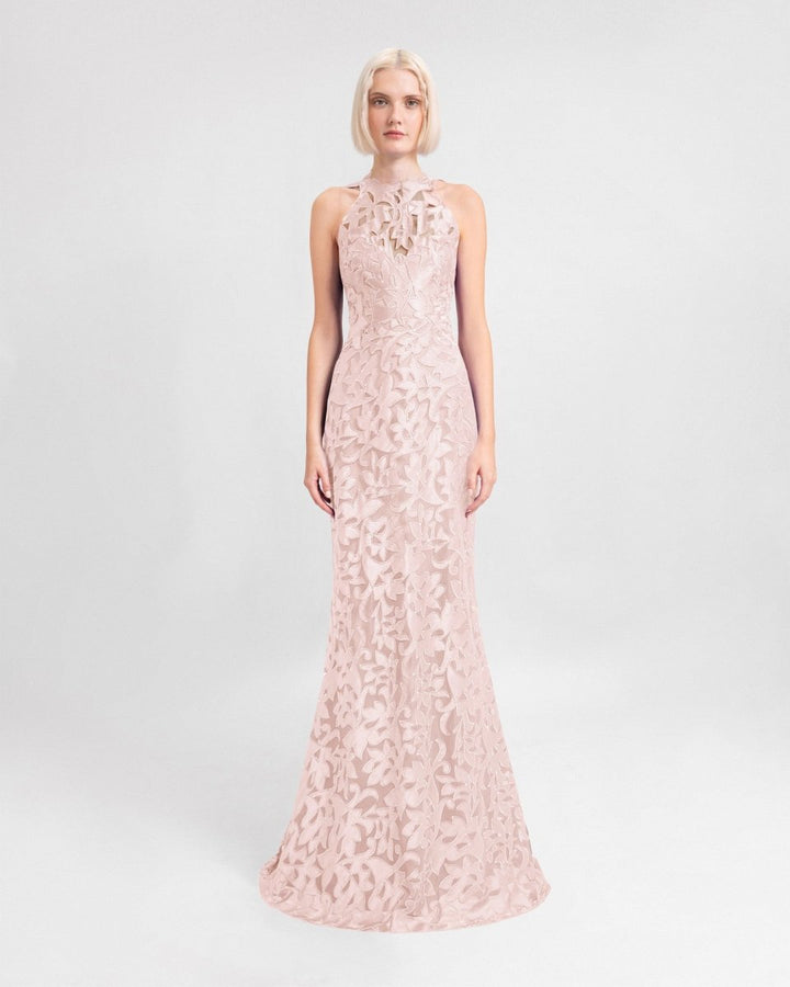 Halter - Neckline Dress - Gemy Maalouf