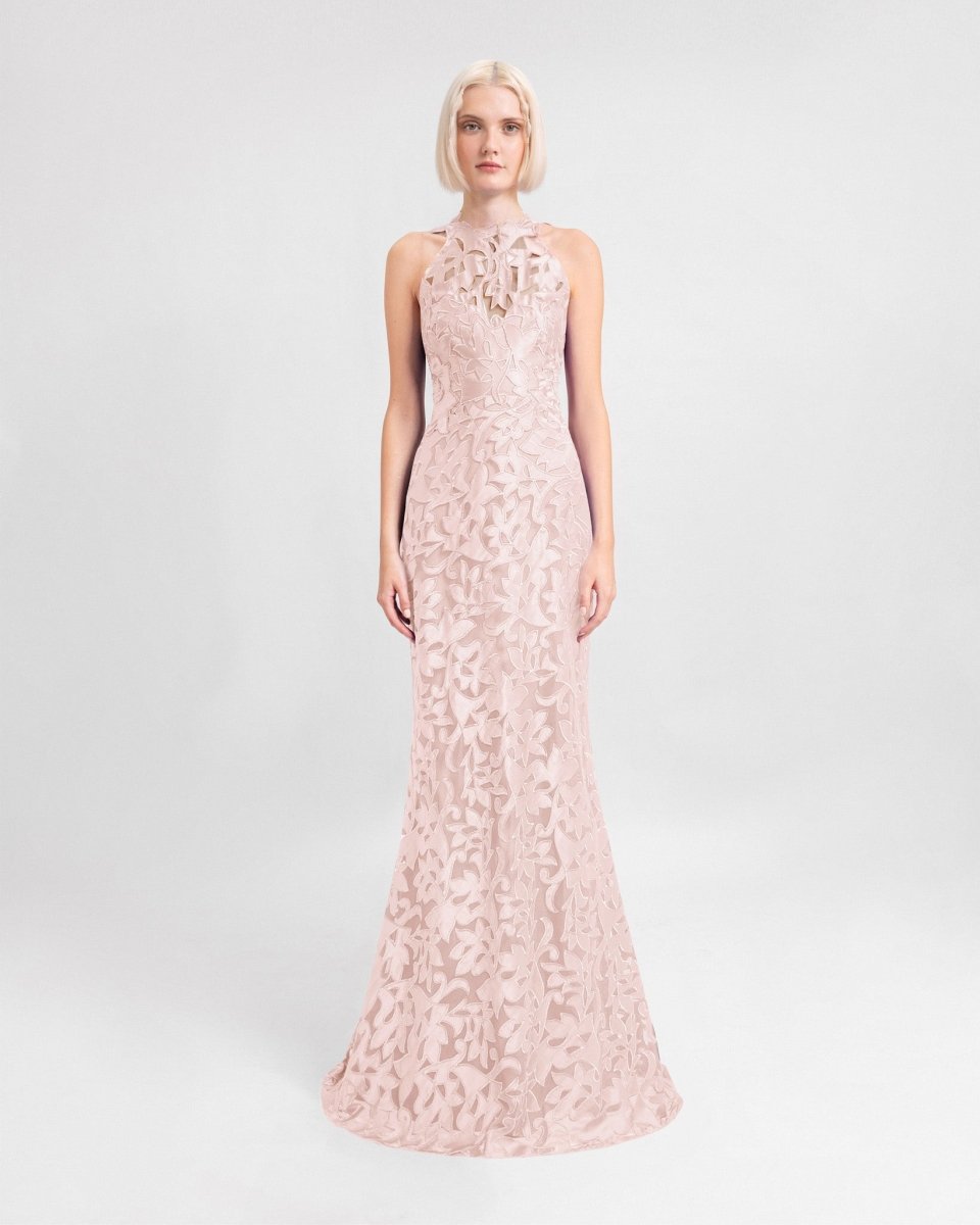 Halter - Neckline Dress - Gemy Maalouf