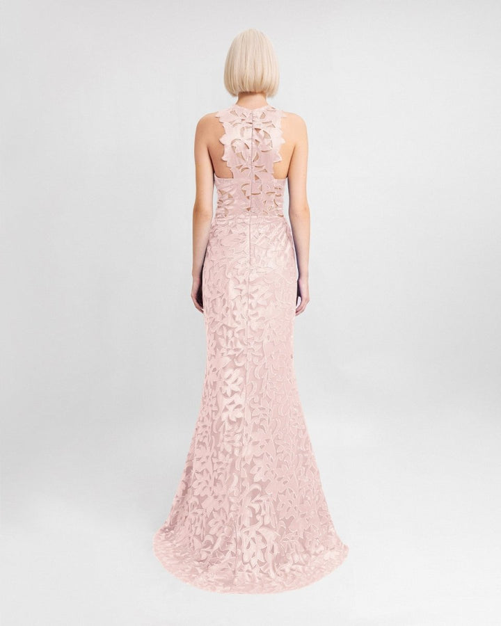 Halter - Neckline Dress - Gemy Maalouf