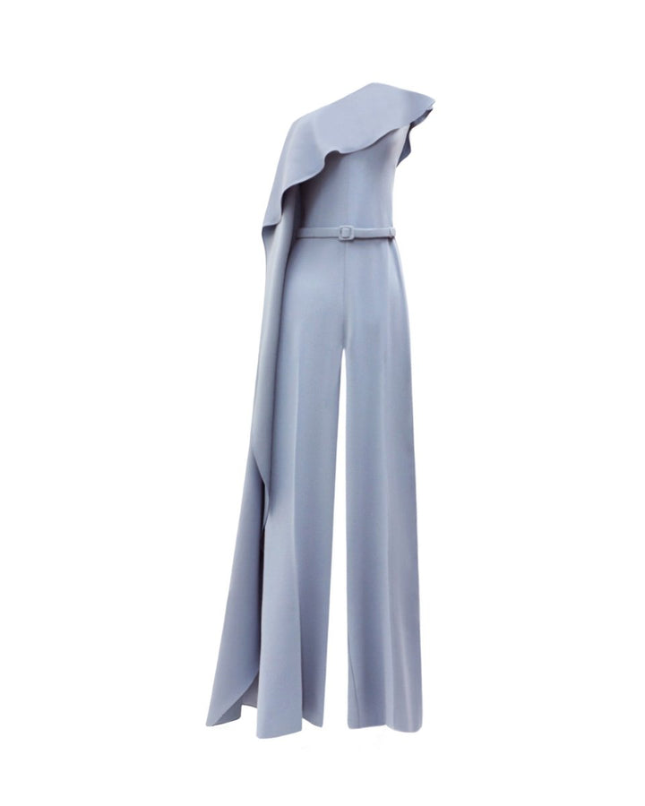 One - Shoulder Straight - Cut Jumpsuit - Gemy Maalouf