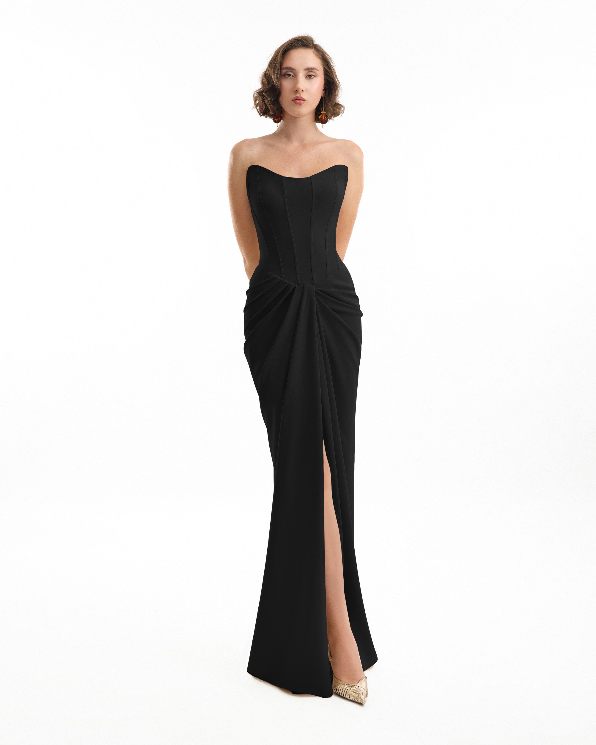 Strapless Corset Dress