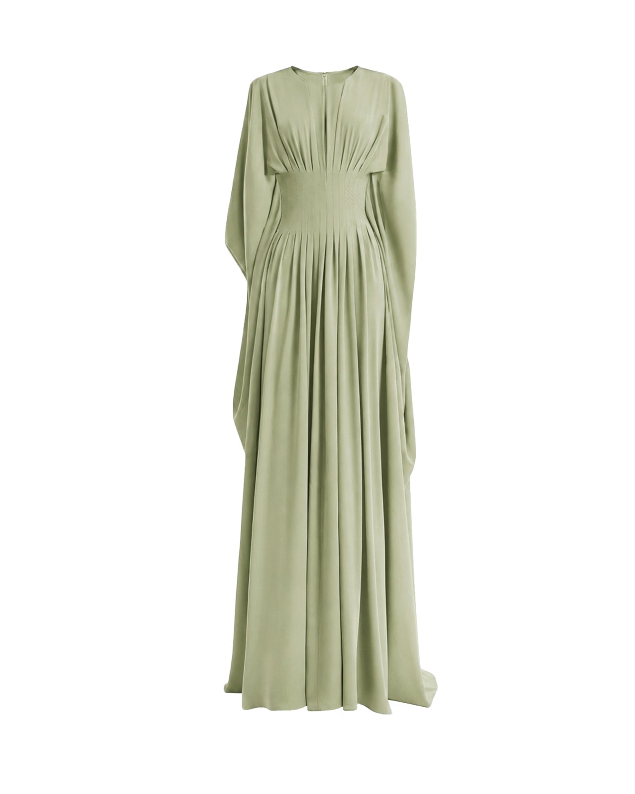 Flowy High-Neck Dress