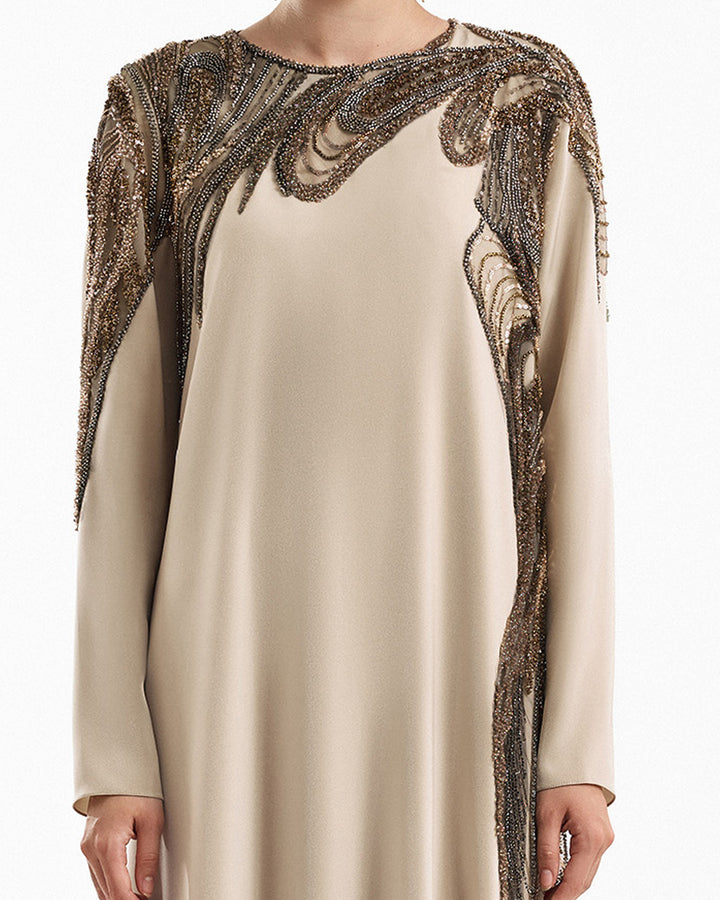 Asymmetrical Beading Dress