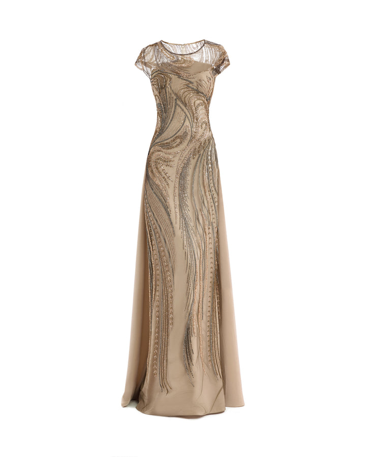 Beaded Embroidered Dress