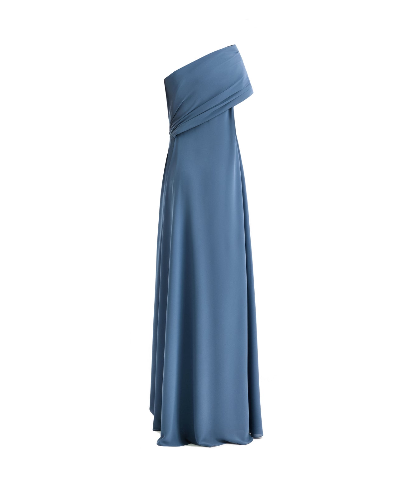 فستان منسدل بكتف واحد