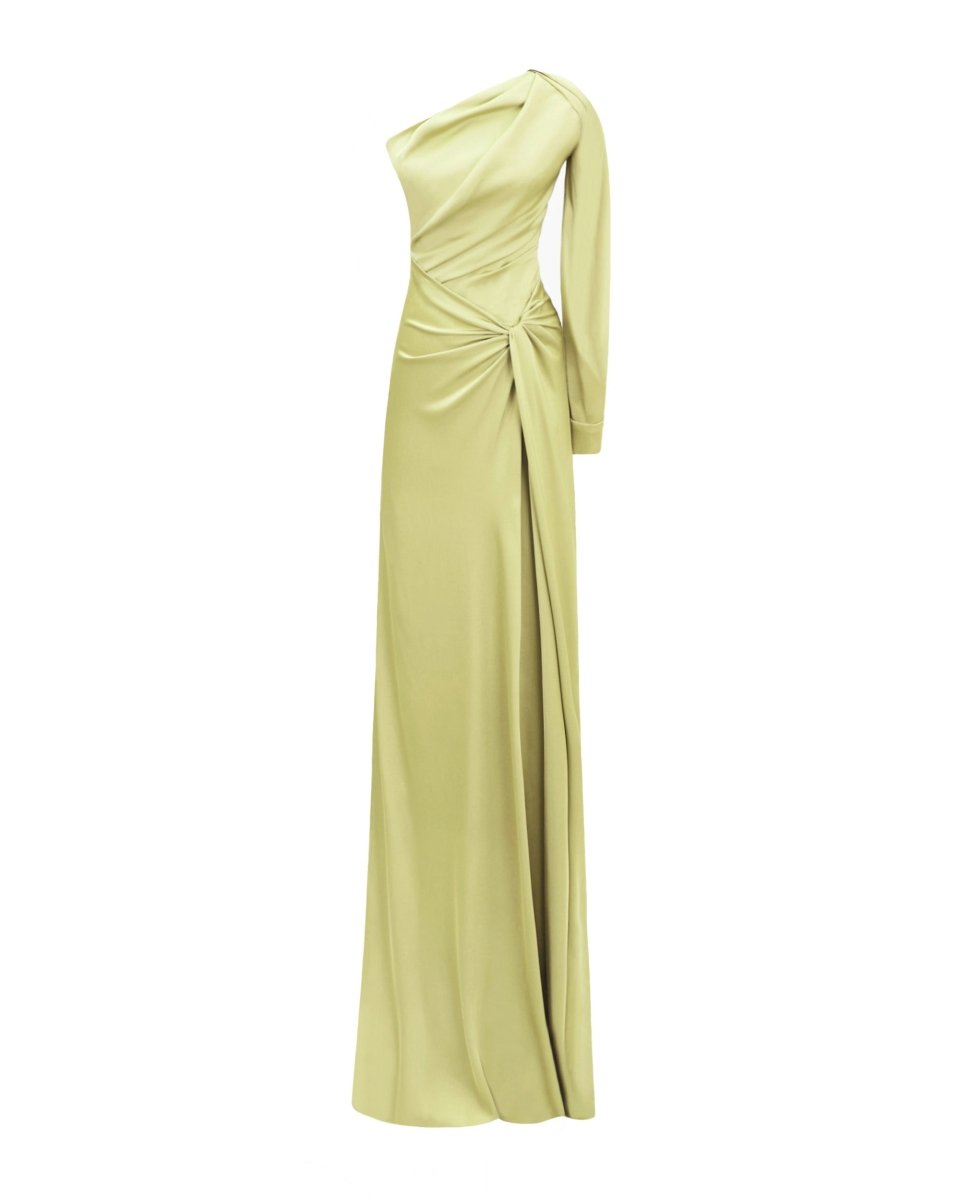 One - shoulder Draped Dress - Gemy Maalouf
