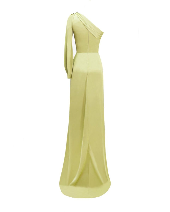 One - shoulder Draped Dress - Gemy Maalouf