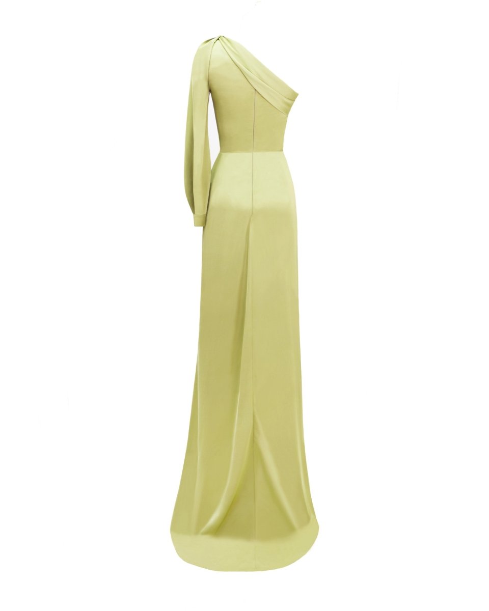 One - shoulder Draped Dress - Gemy Maalouf