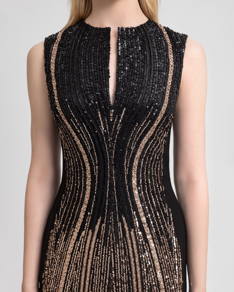 Structured Cut - Out Crepe Dress - Gemy Maalouf