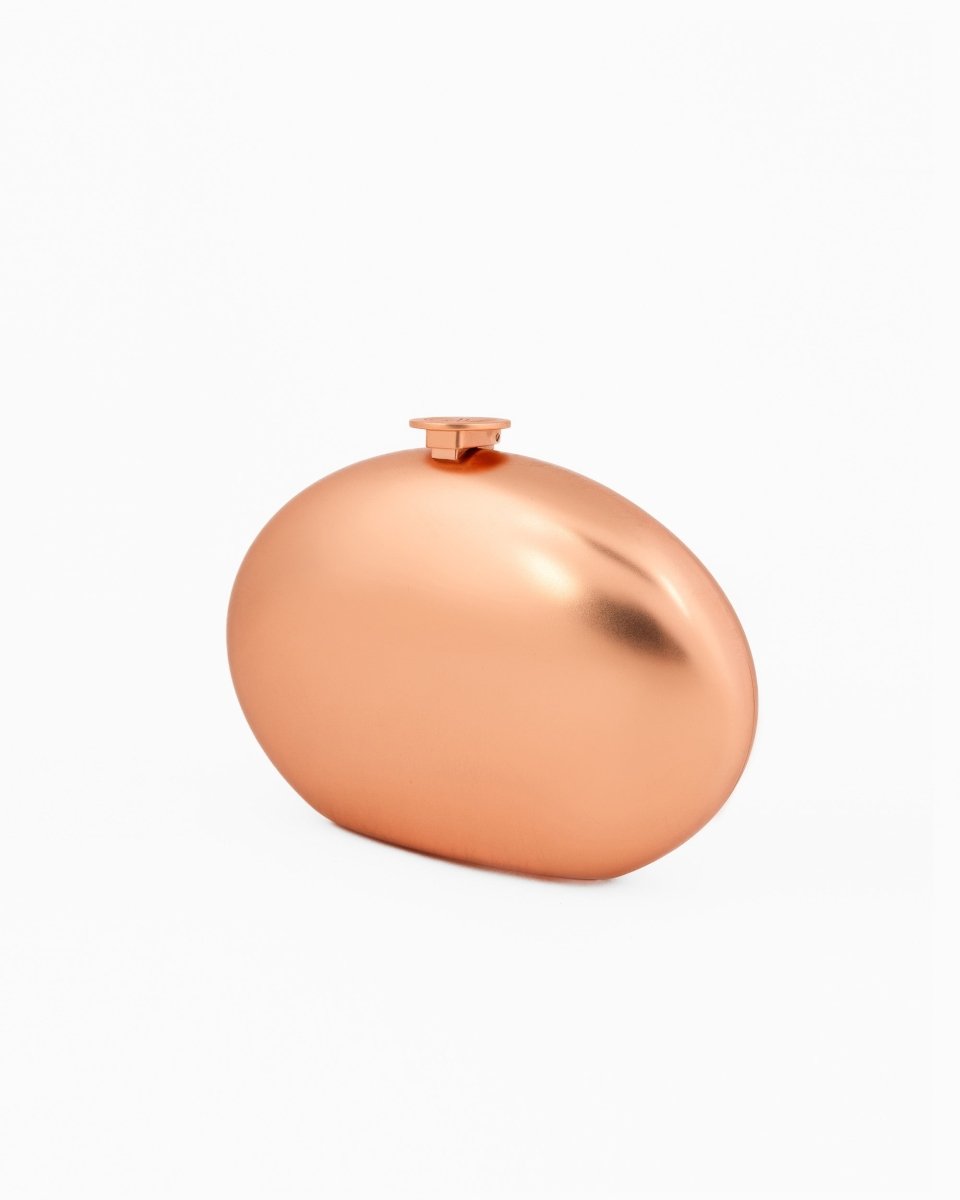 Reflective Metallic Clutch - Gemy Maalouf