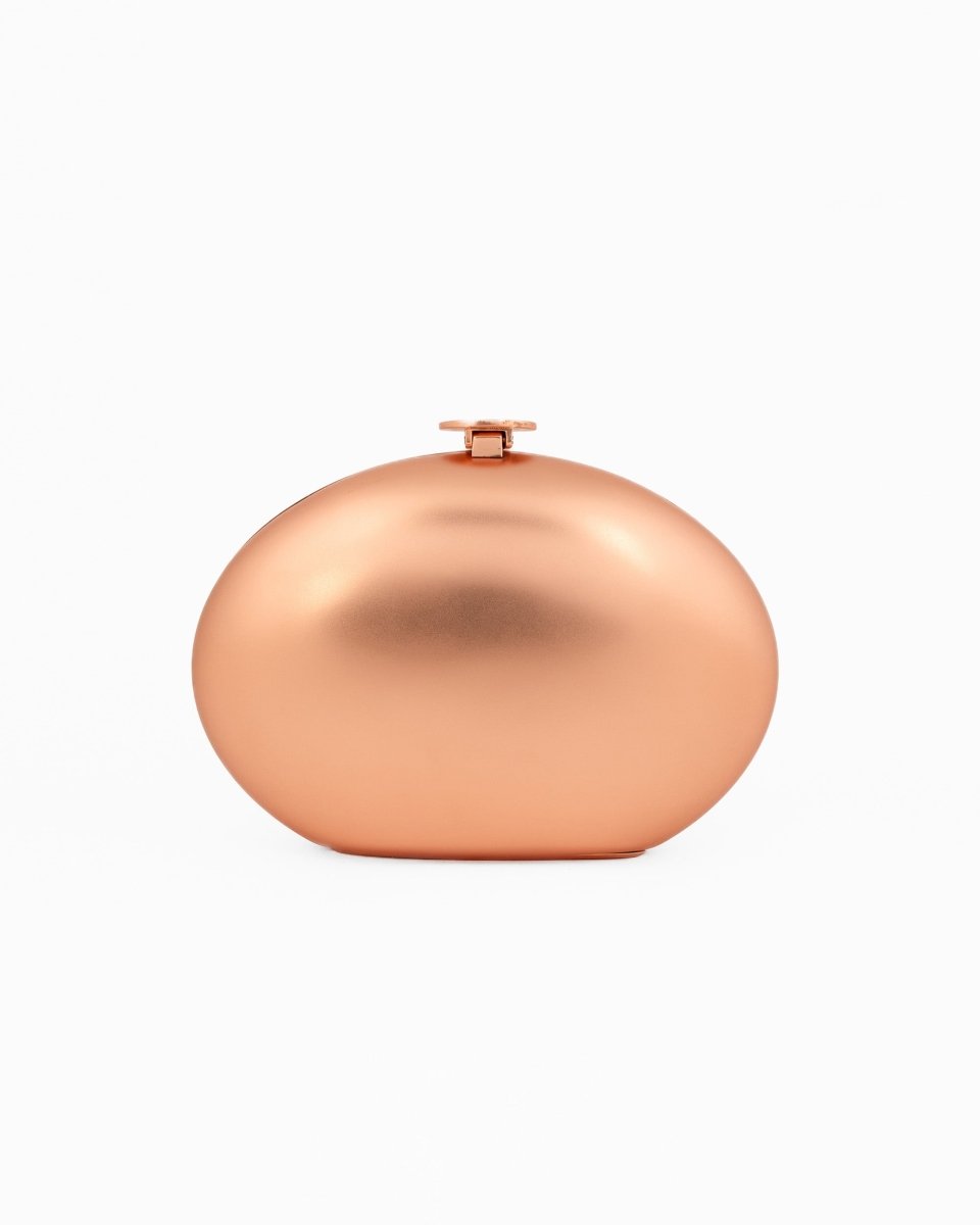 Reflective Metallic Clutch - Gemy Maalouf