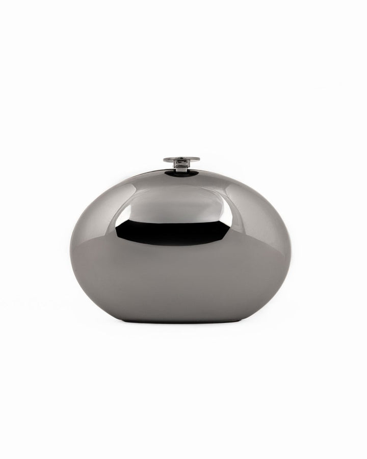 Reflective Metallic Clutch - Gemy Maalouf