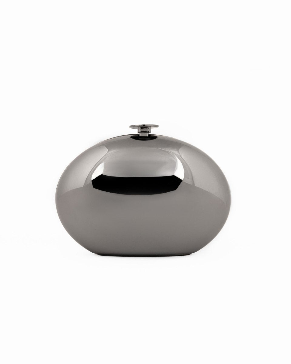 Reflective Metallic Clutch - Gemy Maalouf