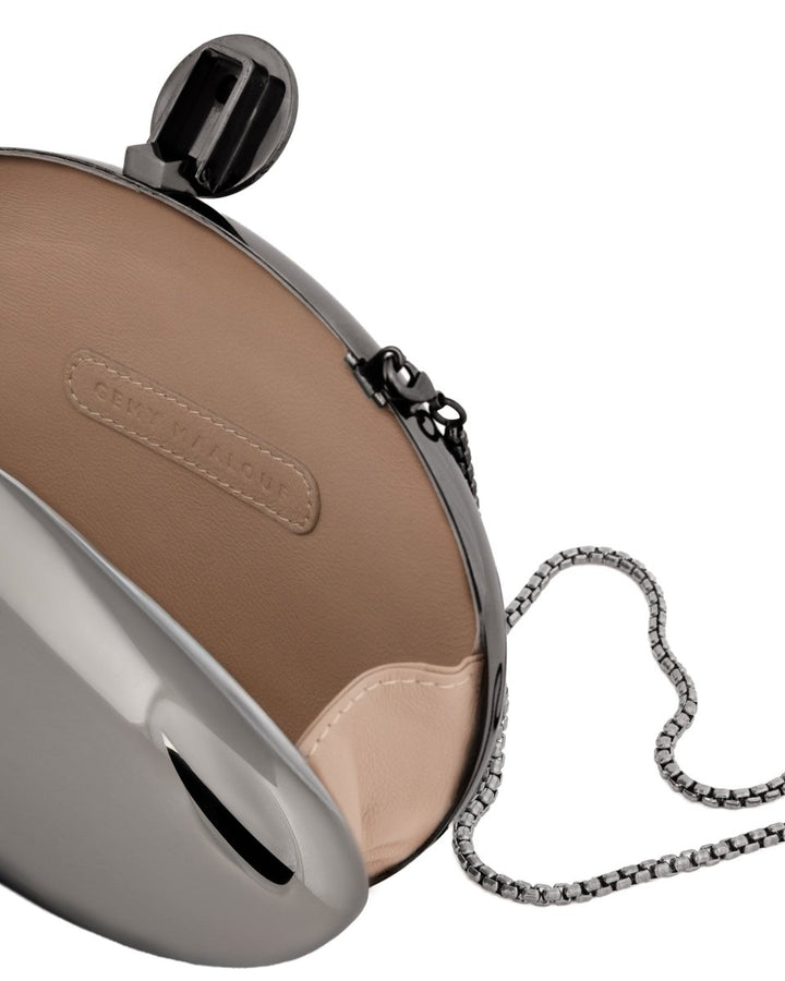 Reflective Metallic Clutch - Gemy Maalouf