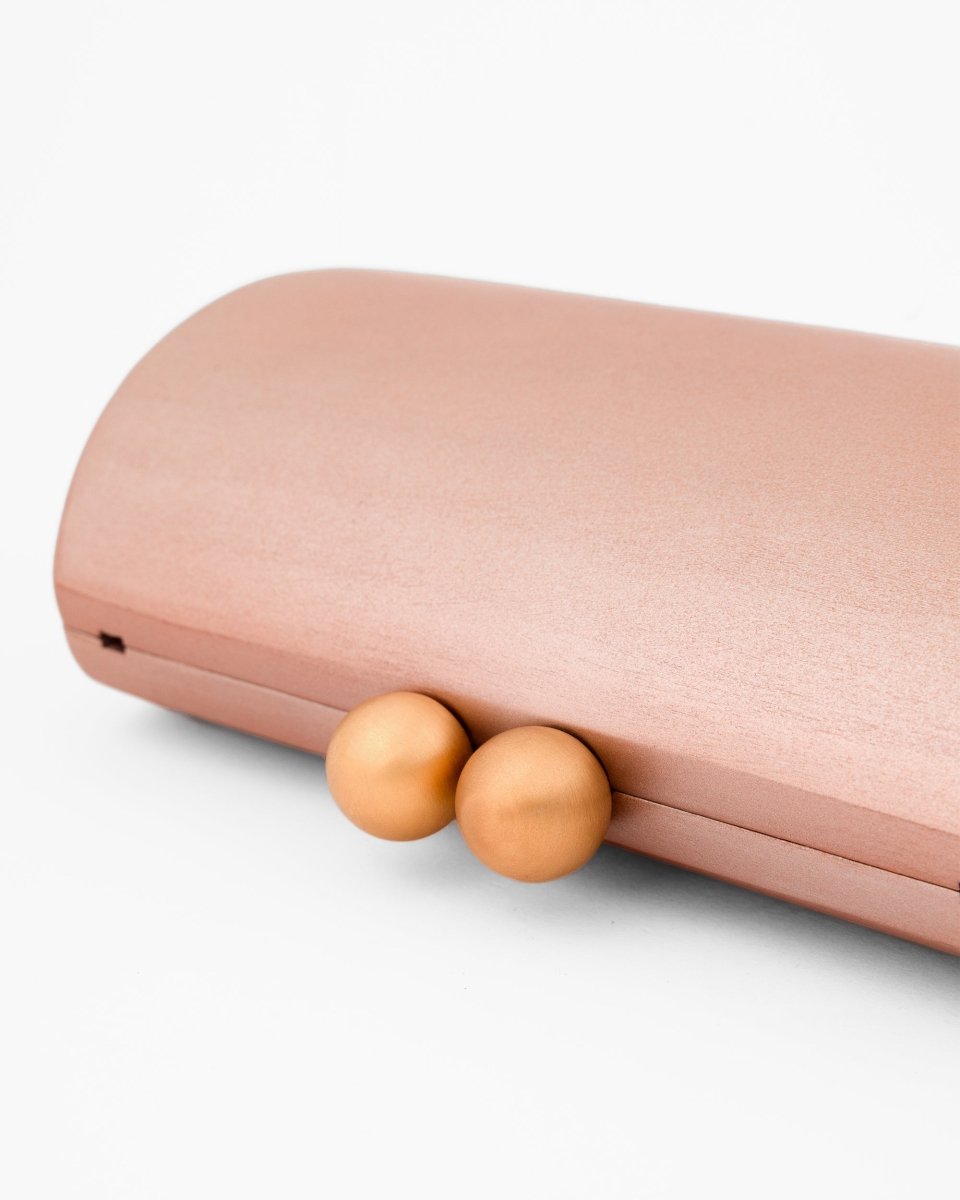 Wooden Hard - Shell Clutch - Gemy Maalouf