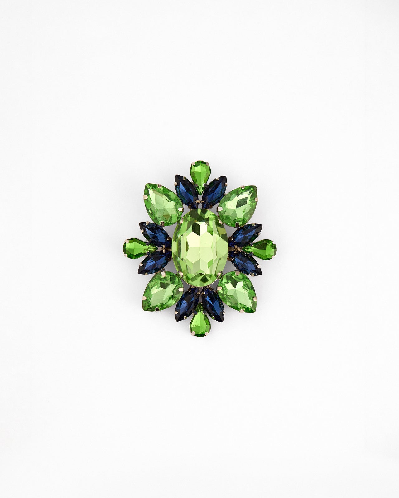 Crystal-embellished Brooch