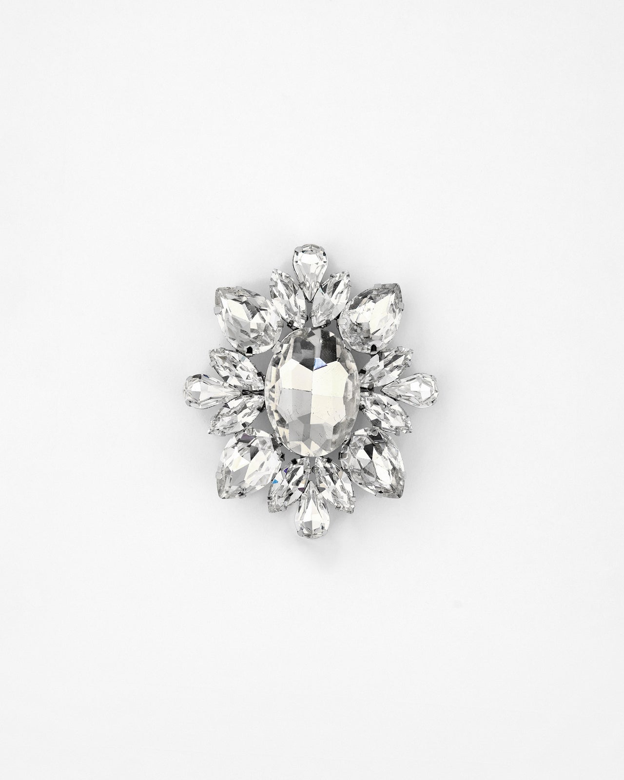 Crystal-embellished Brooch